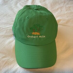 ORCHARD HILLS Country Club Golf Hat‎ Adjustable Green Imperial EUC